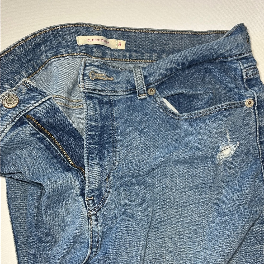 Levi Light Blue Skinny Jeans